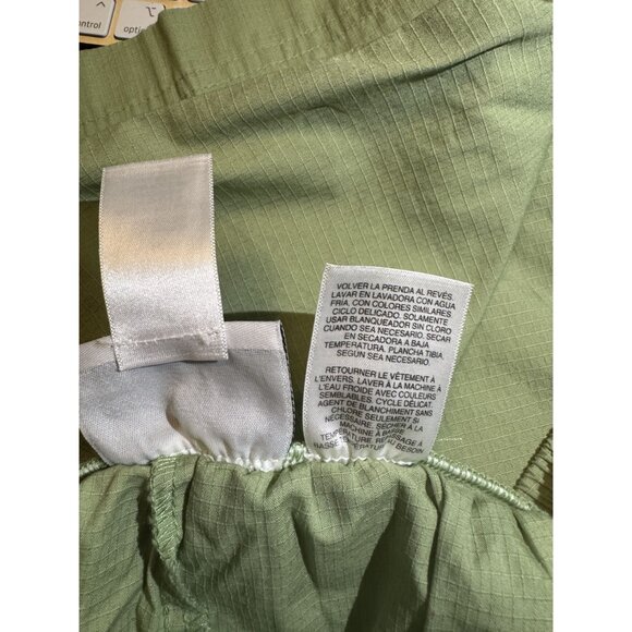 NEW Alfred Dunner Women's Elastic Waist Shorts Size 10 Light Green 100% Cotton - Picture 5 of 6